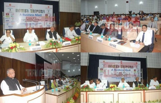Tripura CMâ€™s communist speech flops the â€˜Invest-Tripuraâ€™ Business meet :  lameduck Industry Minister Tapan asks investors to pressure Central Govt, BD Industry Minister thanked Modi for Indo-Bangla relation